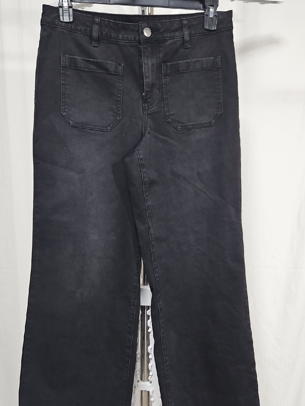 Nurture by Westbound Black High-Rise Wide-Leg Jeans